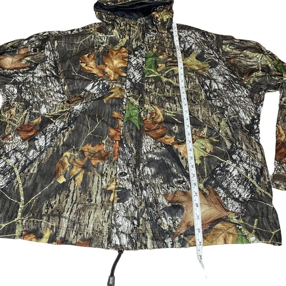 Gamehide Hunting Jacket W/Hood Lost Camo Hush Hide Soft Silent Fabric Size XXL - Picture 5 of 12
